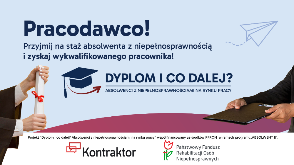 baner informacyjny dla pracodawcy